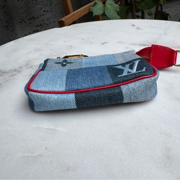 Louis Vuitton Monogram Denim Micro Pochette Accessoires - Picture 10 of 12